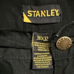 Stanley Black Utility Pants, 38x29